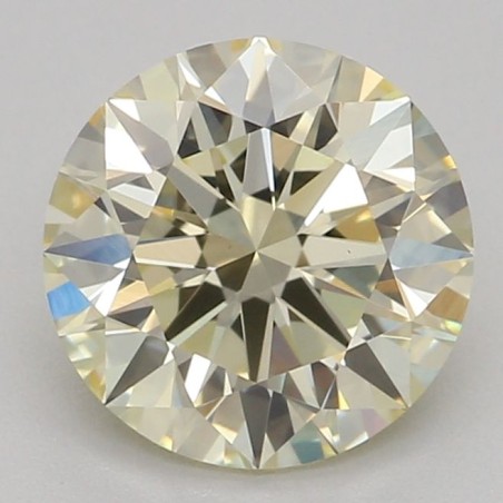 Diament laboratoryjny o barwie fantazyjnej szlif okrągły, 1.04ct, VVS2, Fancy Light Yellow, IGI LG667434671
